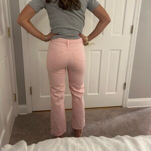 Pink jeans